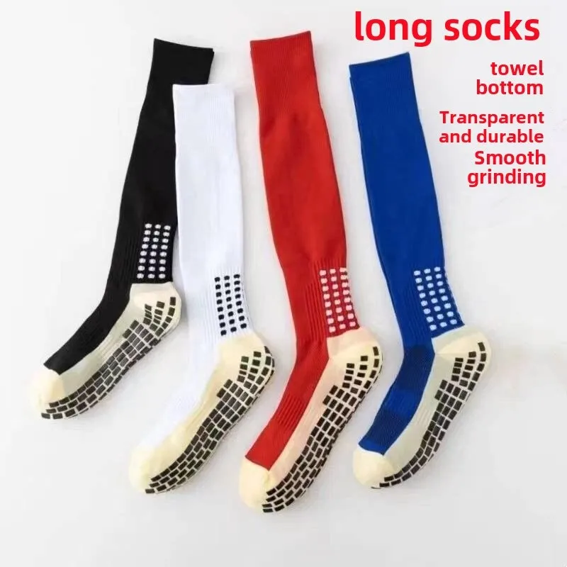 

Thickened Mid-calf Football Socks Men's Women's Anti-slip Breathable Comfortable Long Tube Knee-high Towel Bottom Sports Socks