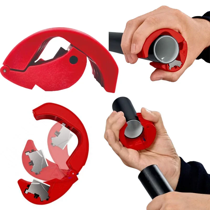 Portable Plastic Pipe Cutter, Pipe Cutter, PVC, PU, PP, PE Tube Pipe, Wire and Cable Cutting Tool, Dropshipping, 20-50mm