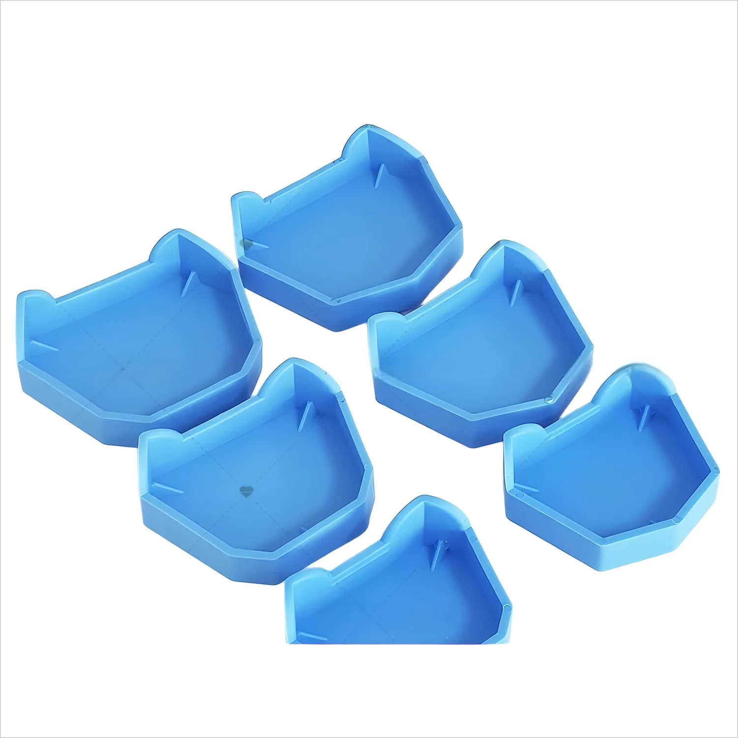 Dental Lab Silicone Plaster Model Base Former Mold Dental Impression Tool for Gypsum Stone Model Making