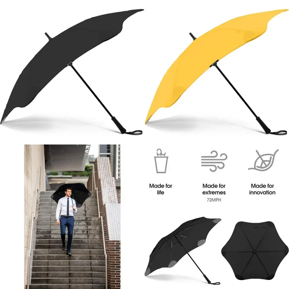 

Windproof Large Umbrella for Everyday Use - Durable Canopy, Heavy Duty, UV Protection, Ideal for Travel and Outdoor Adventures