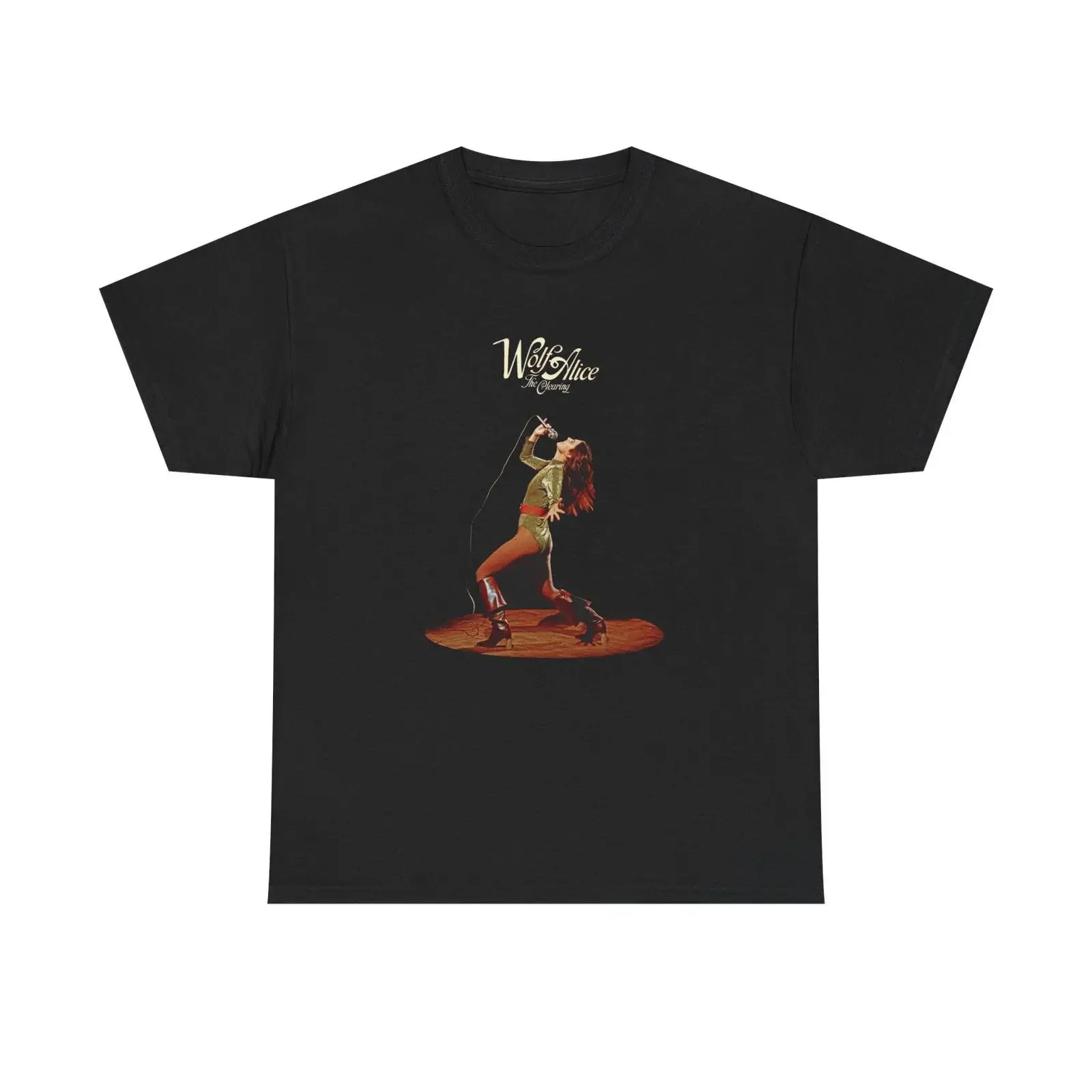 Wolf Alice The Clearing Premium T shirt vintage Washed homme Top For Everyday Wear fashion Slightly Unisex Stylish Stretched