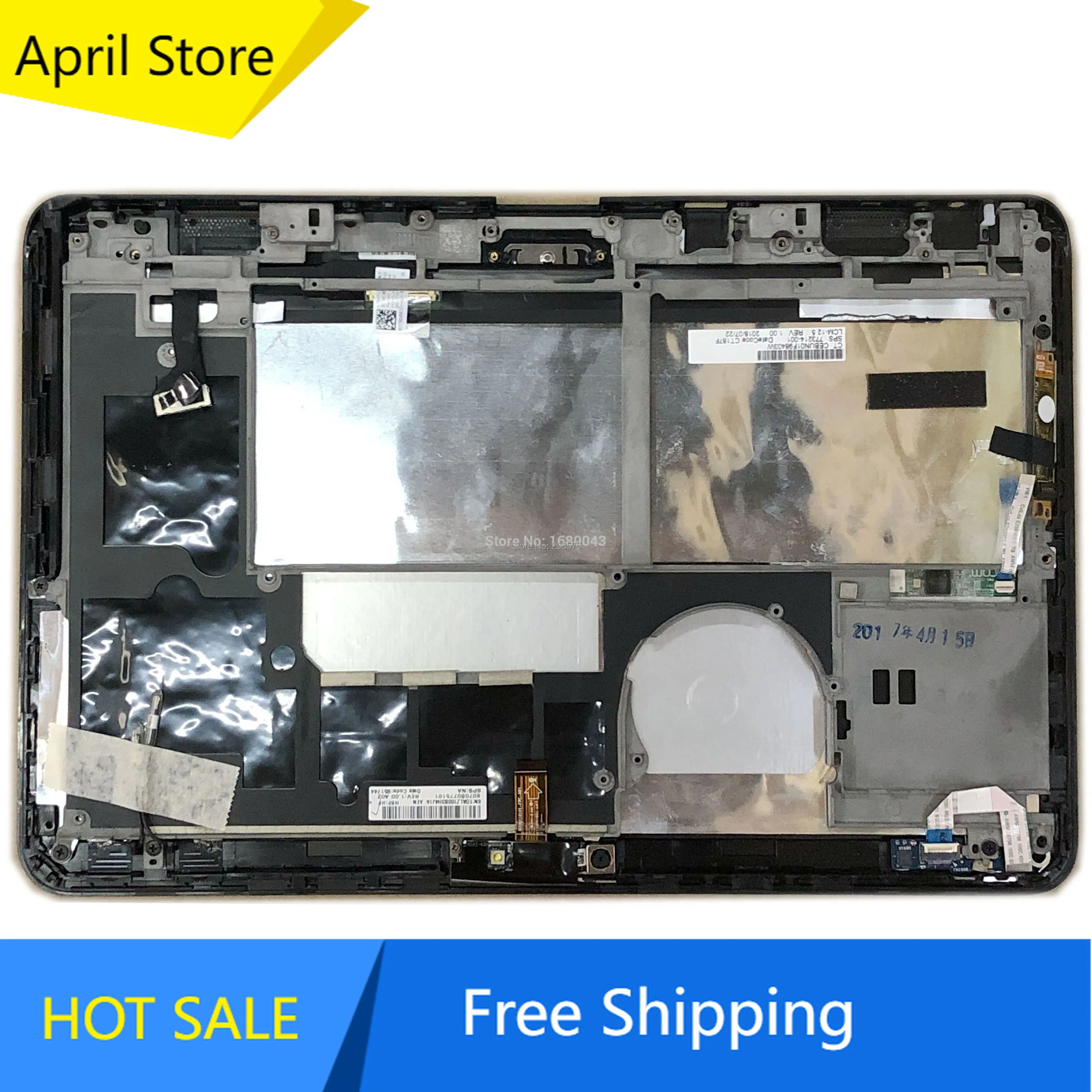 

LP125WH2 SPR1 12.5" LCD LED SCREEN Matrix Touch Screen Digitizer Assembly Bezel Frame For HP PRO X2 612 G1 SPS 773214-001 Tablet