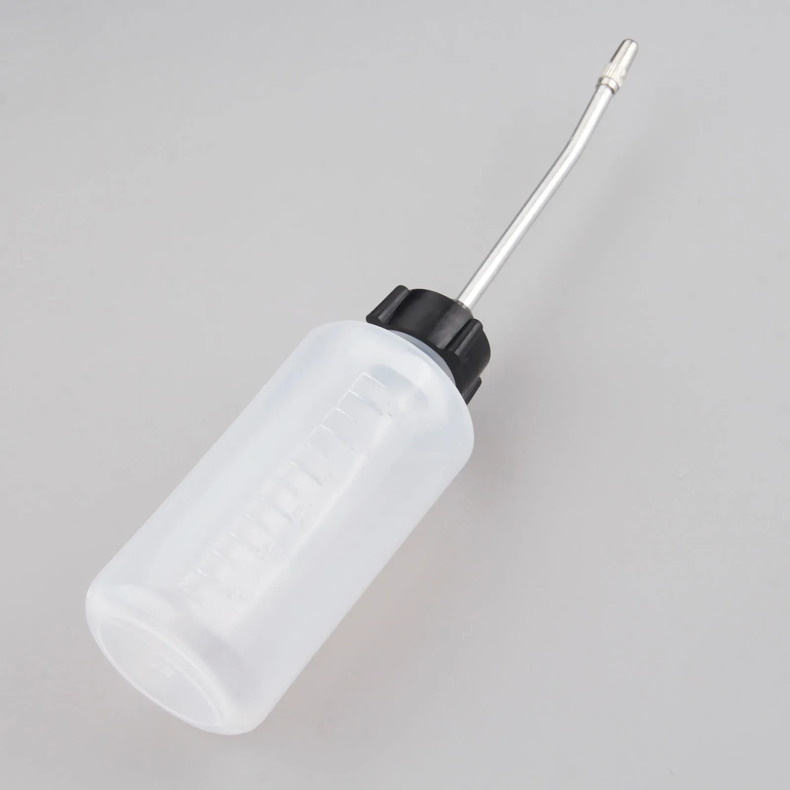 

120ml Long Mouth Clear Oil Bottle Empty Iron Head Refueling Machine Oiler Tool for domestic/industrial sewing machines