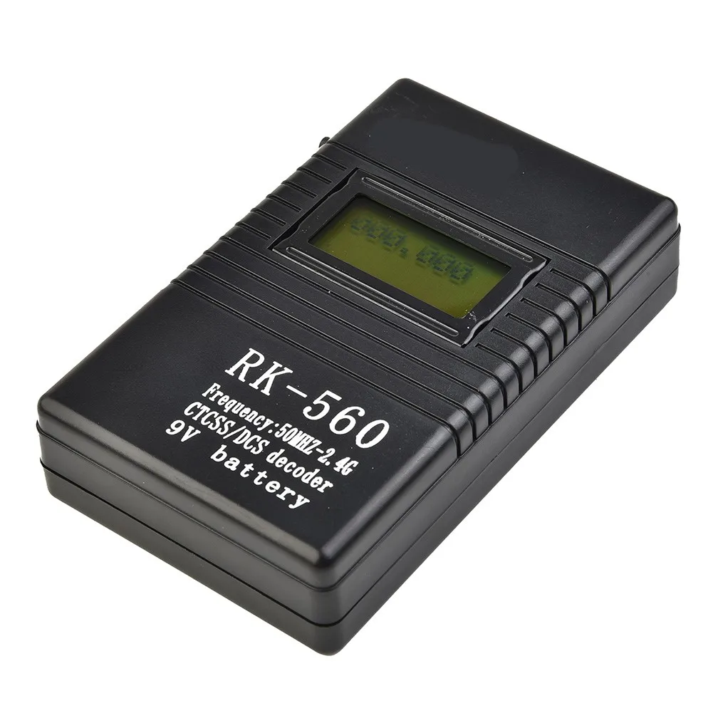 Brand New Industrial RK560 Frequency Counter Industrial Tester 50MHz-2.4GHz CTCSS DCS Radio Meter One-Key Control