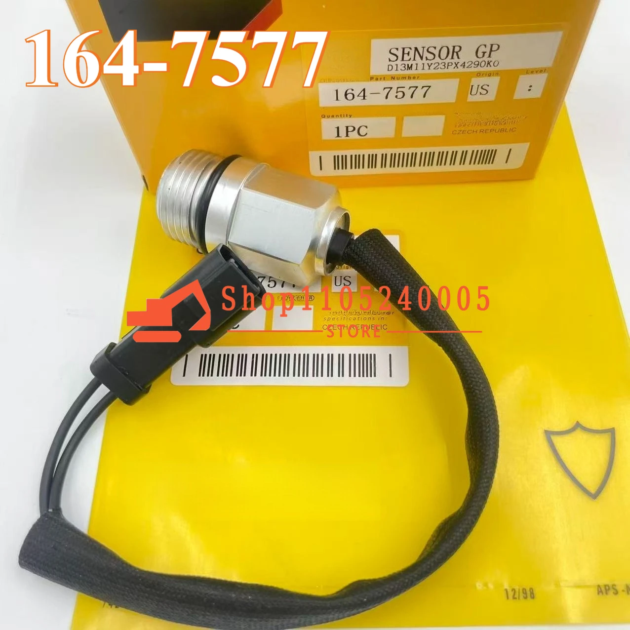 

1647577 Pressure Sensor Switch for 950H 950G 854G 776C C9 164-7577