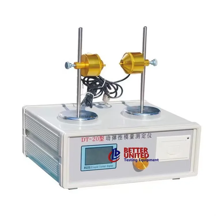 Digital concrete dynamic elastic modulus tester