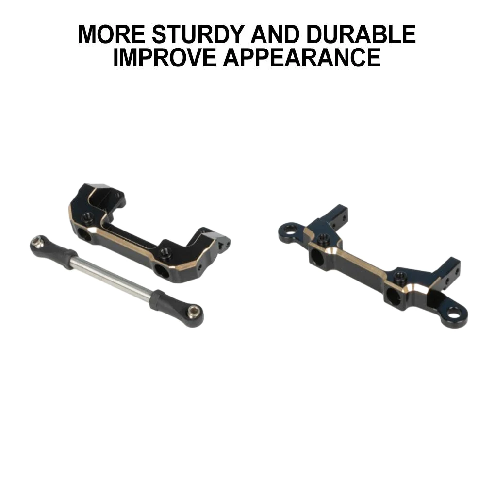 

Brass 1/10 Frame Beam Fixed Seat RC Upgrade Part Fixed Rc Frame Beam Fixed Seat For Axial Capra SCX10 RC Car Part Black