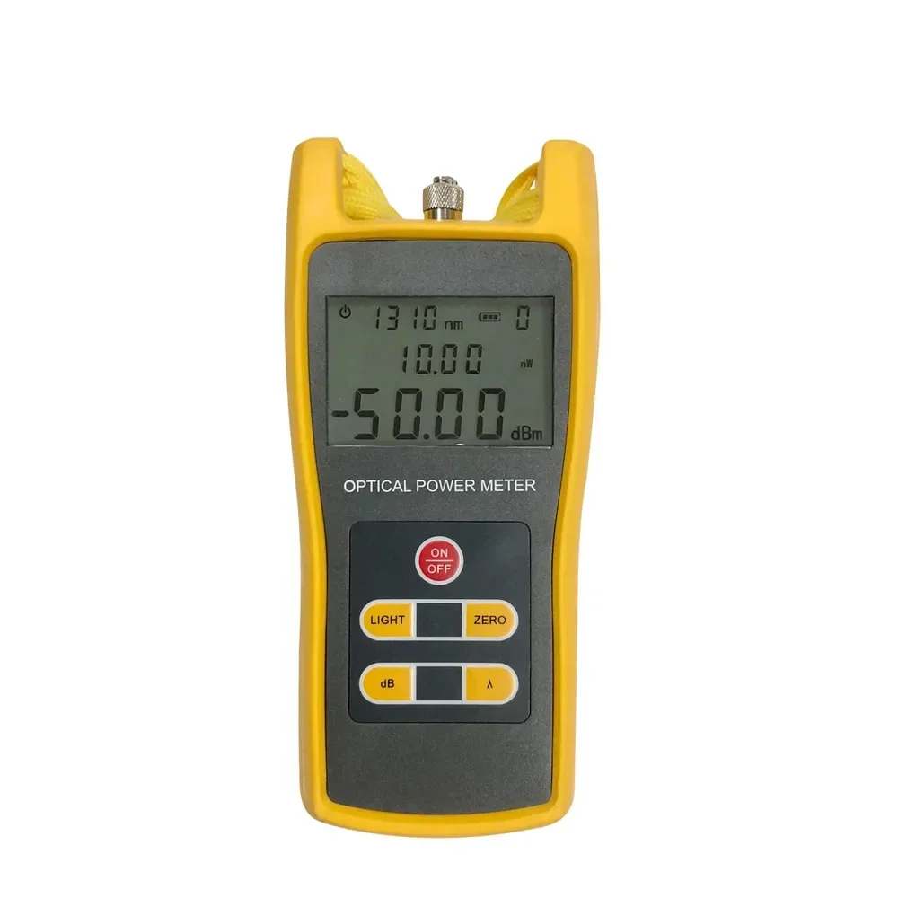 Handheld Wavelength 800-1700nm Fiber Multifunction Optical Power Meter