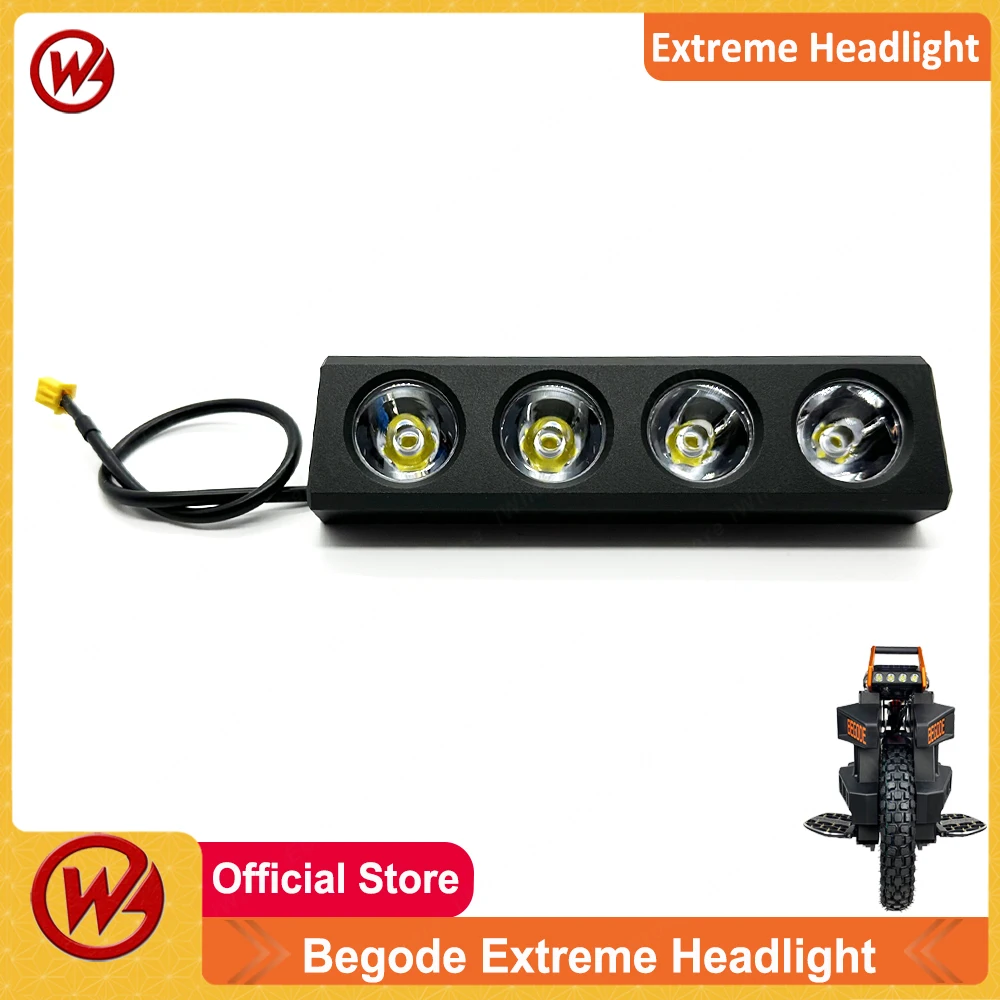 Original Begode Extreme Headlight Begode Extreme Front Light Headlight Assembly for Begode Extreme Electric Unicycle