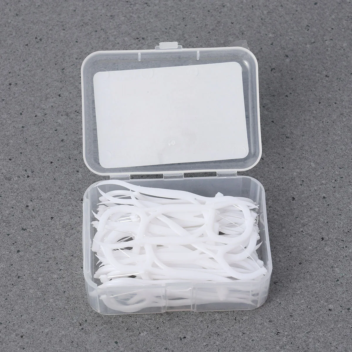 

50Pcs Teeth Floss Pick Dental Flosser Ultra Thin Wire Stain Remover for Food Removing Gum Care Fresh Breath Comfortable Grip