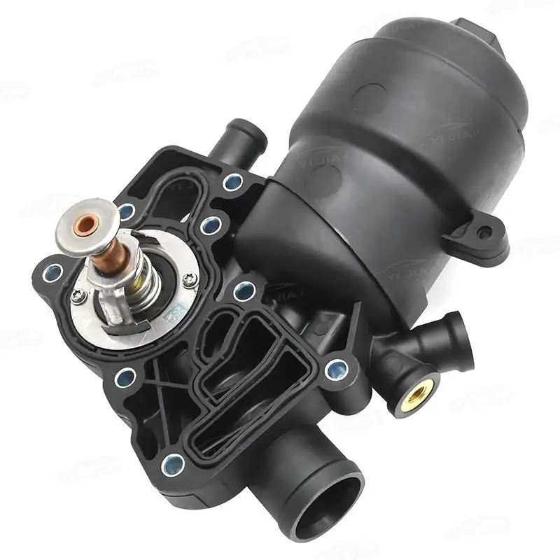 مبرد الزيت مع فلتر 059115389P لأودي A6 A7 A8 Q5 Q7 3.0L V6 DOHC 059115389K مجموعة مرشح زيت المحرك #2