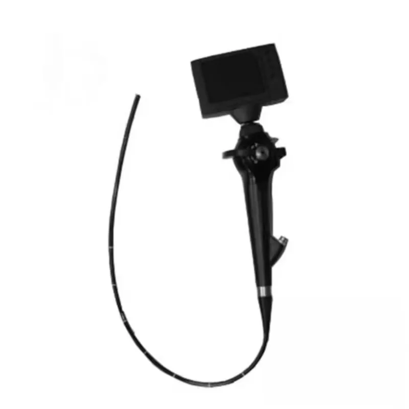 Flexible reusable bronchoscope, 4.8 mm diameter with 5-inch high definition screen