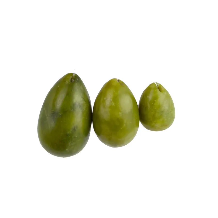 

3-Piece Natural Jade Egg Set for Kegel, Pelvic Floor & Yoni Therapy | Vaginal Wellness, Postpartum Care, Authentic Stone