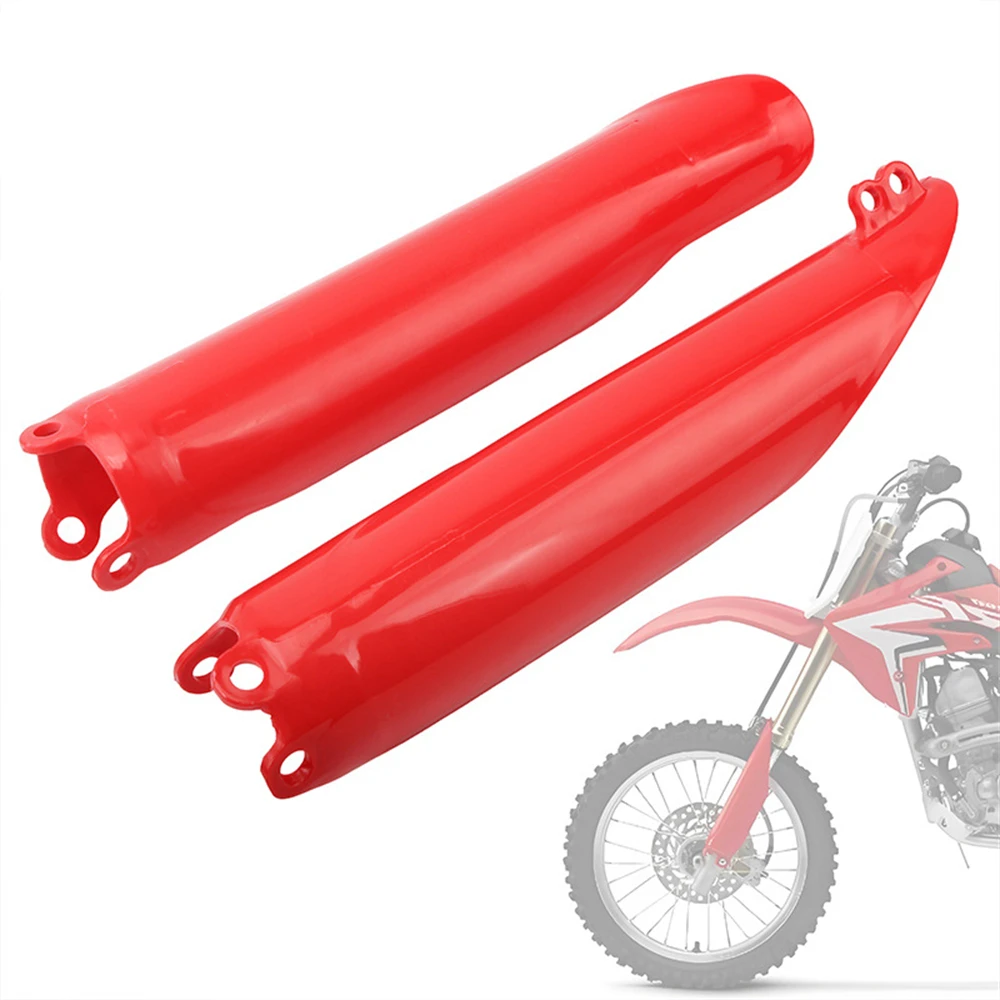 ​Motorcycle Plastic Fork Guard Front Fork Tube Frame Cover For Honda CRF CR 125 250R 250 450 X RX CRF250 CRF450 CR125