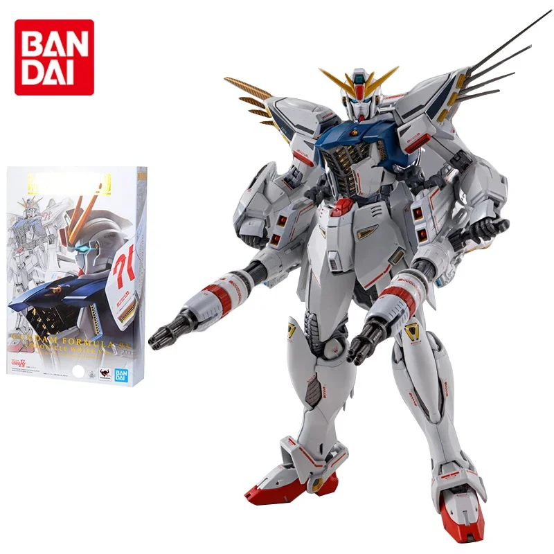 

Bandai Gundam Model Kit Anime Figure Metalbuild Super Alloy Gundam Formula 91 Chronicle Action Toy Figure Toys for Children