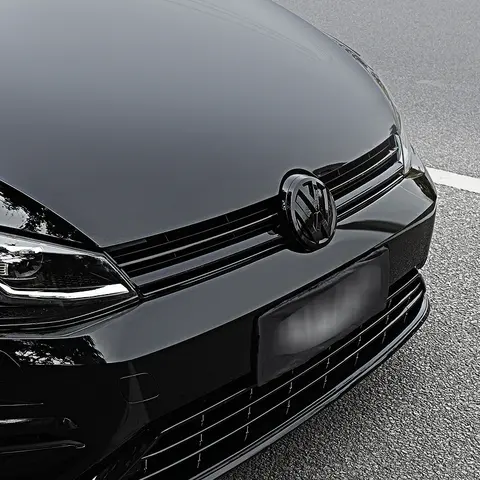 गोल्फ़ 7 7.5 आरलाइन कार ग्रिल के लिए 2/3 पीस, VW के लिए सजावटी, चमकदार काला लोगो कवर अप ग्रिल स्ट्रिप्स, कार स्टिकर, ऑटो एक्सेसरीज़ 8 best sales आरलाइन लोगो vw - №2