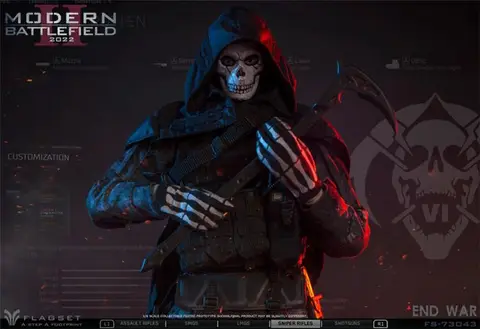 I lager FLAGSET FS73043 1/6 Skala Call of Duty Doomsday War Death Squad Ghost 2.0 Figur Komplett Set För 12 10 best sales actionfigur call of duty - №2