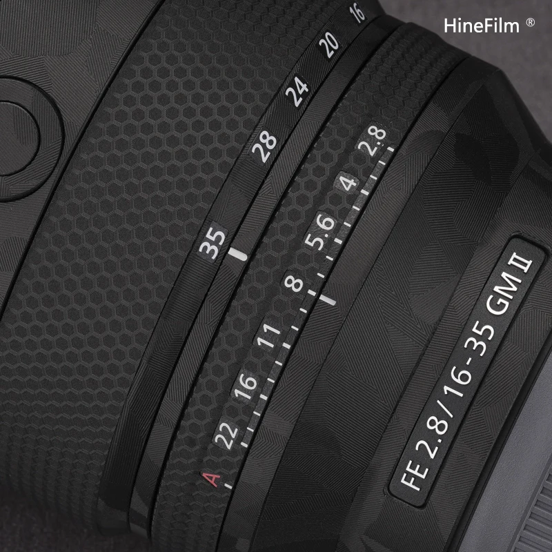 for Sony 1635GM II Lens Decal Skin SEL1635GM2 Anti Scratch Wrap Cover for Sony FE 16-35mm F2.8 GM II Lens Sticker Film