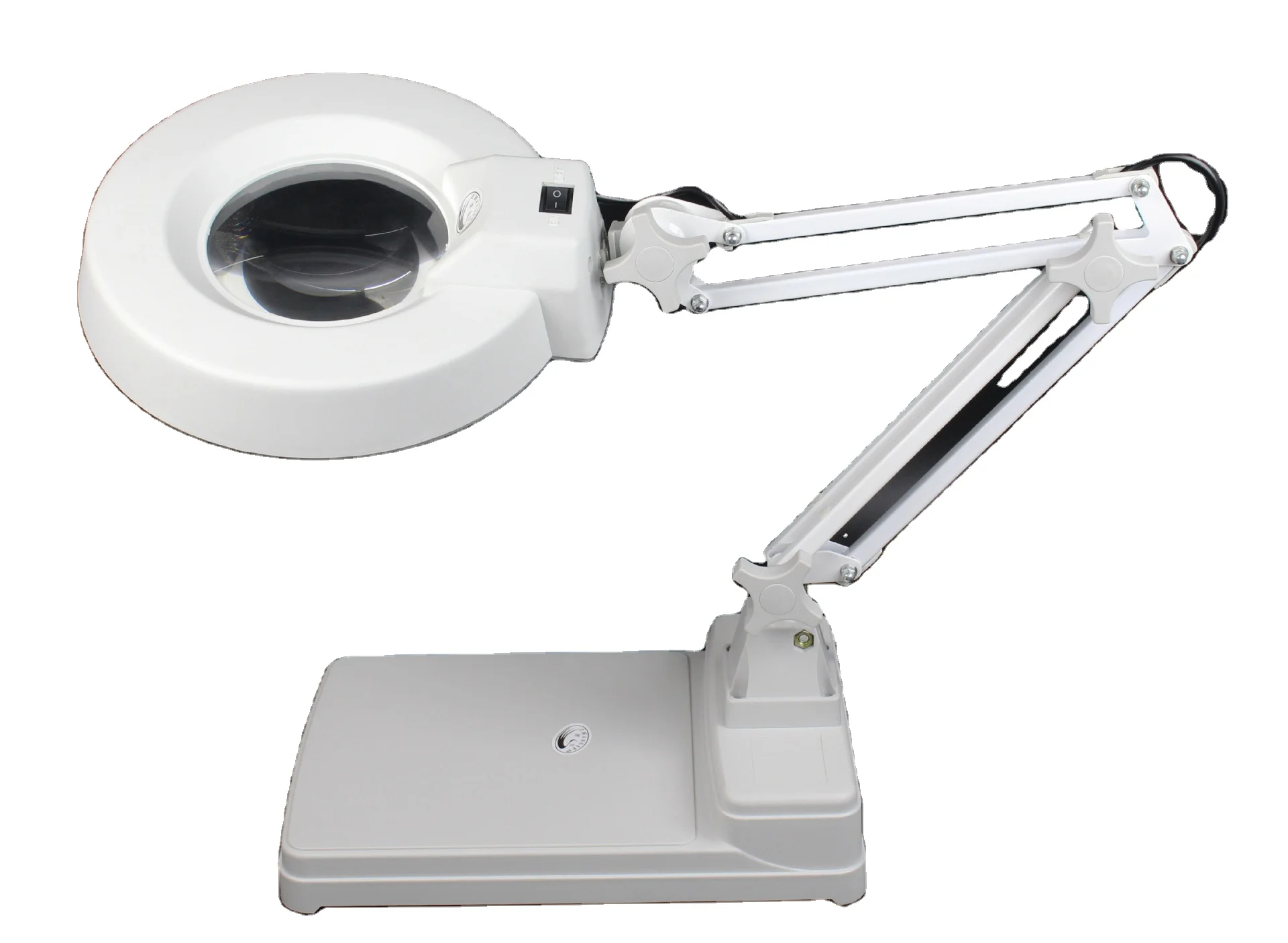 Light Folding Magnifying White Desktop LED Magnifying BY-86C Magnifying  with LED Light