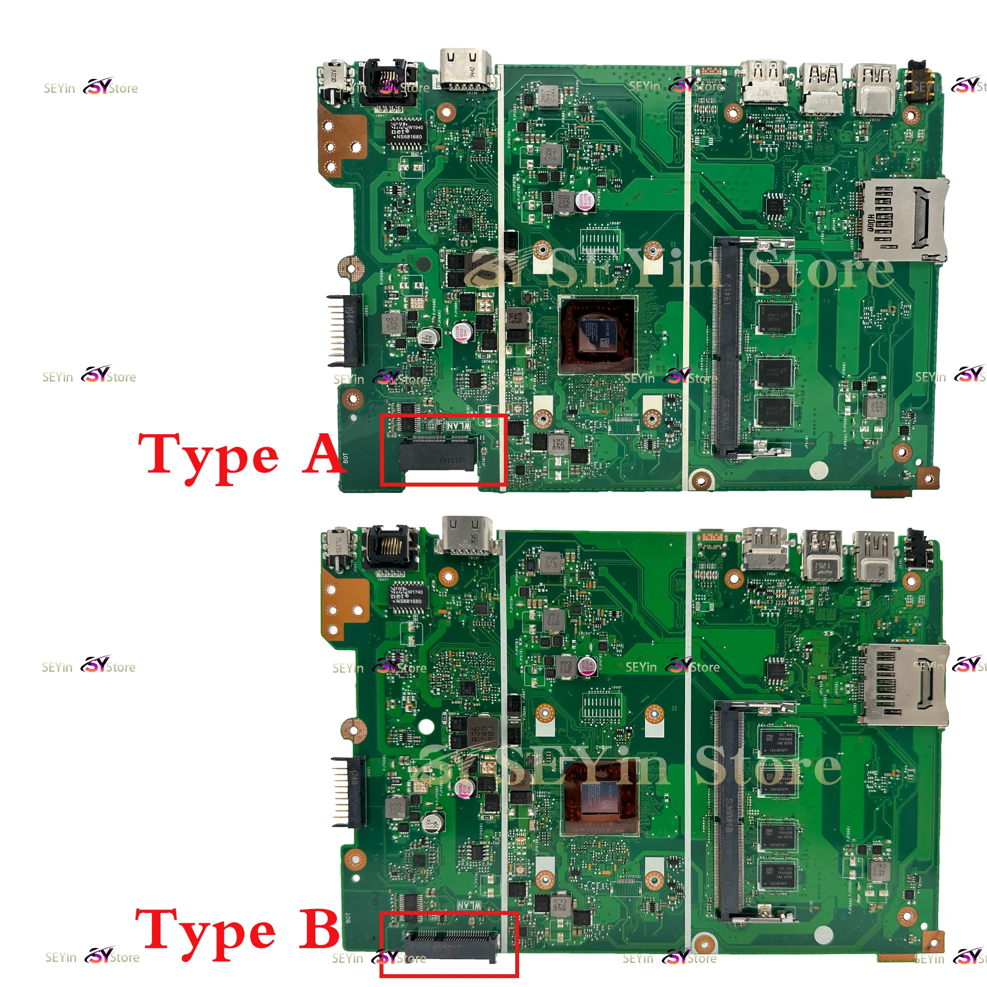 X441B Mainboard For ASUS X441BA A441B K441B F441B Laptop Motherboard A6 A9 2G/4G/8G-RAM