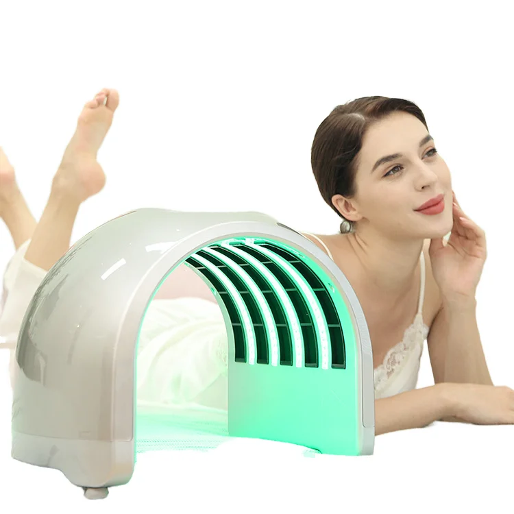 LED photon light therapy light 4 color tools skin tightening and rejuvenation wrinkle removal acne facial spa
