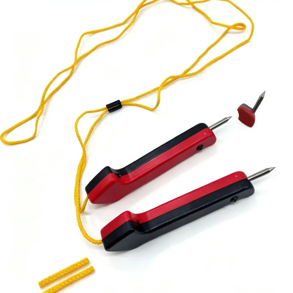 For Fly Spear Ice Fishing Safety Picks Stainless Steel Rescue Claw Winter Emergency Escape Tool Outdoor Accessory view 2
