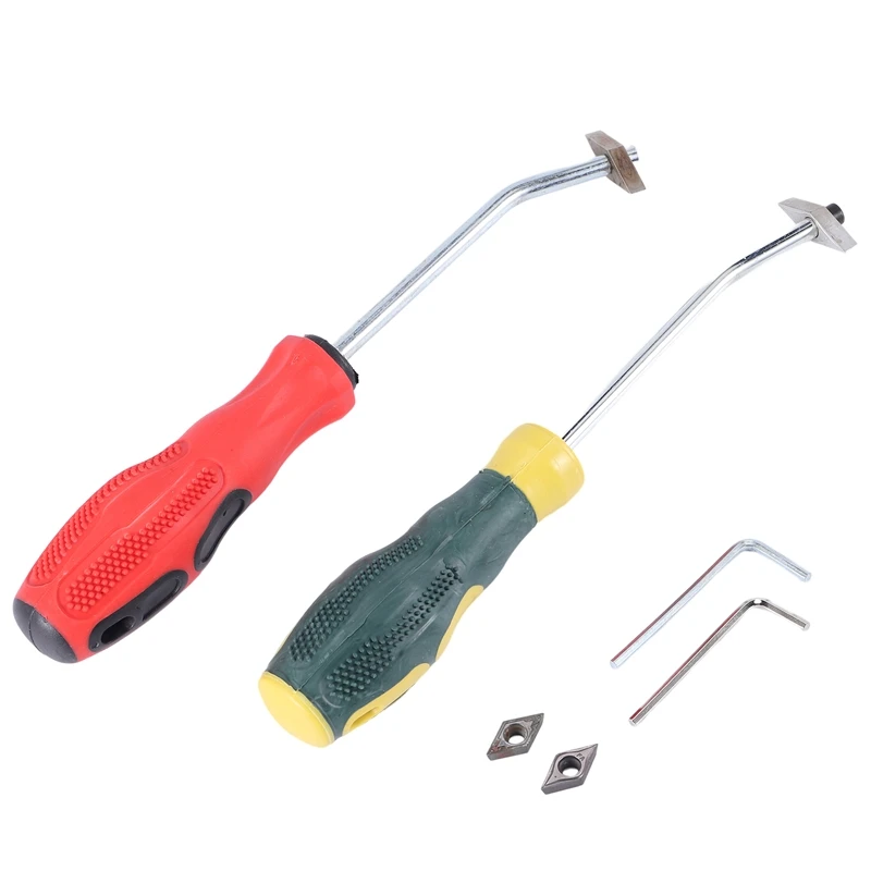 4Pcs Grout Removal Tool, Caulking Removal Tool, Grout Cleaner, Scraper, Scrubber Brush, Tile Joint Cleaning Brush