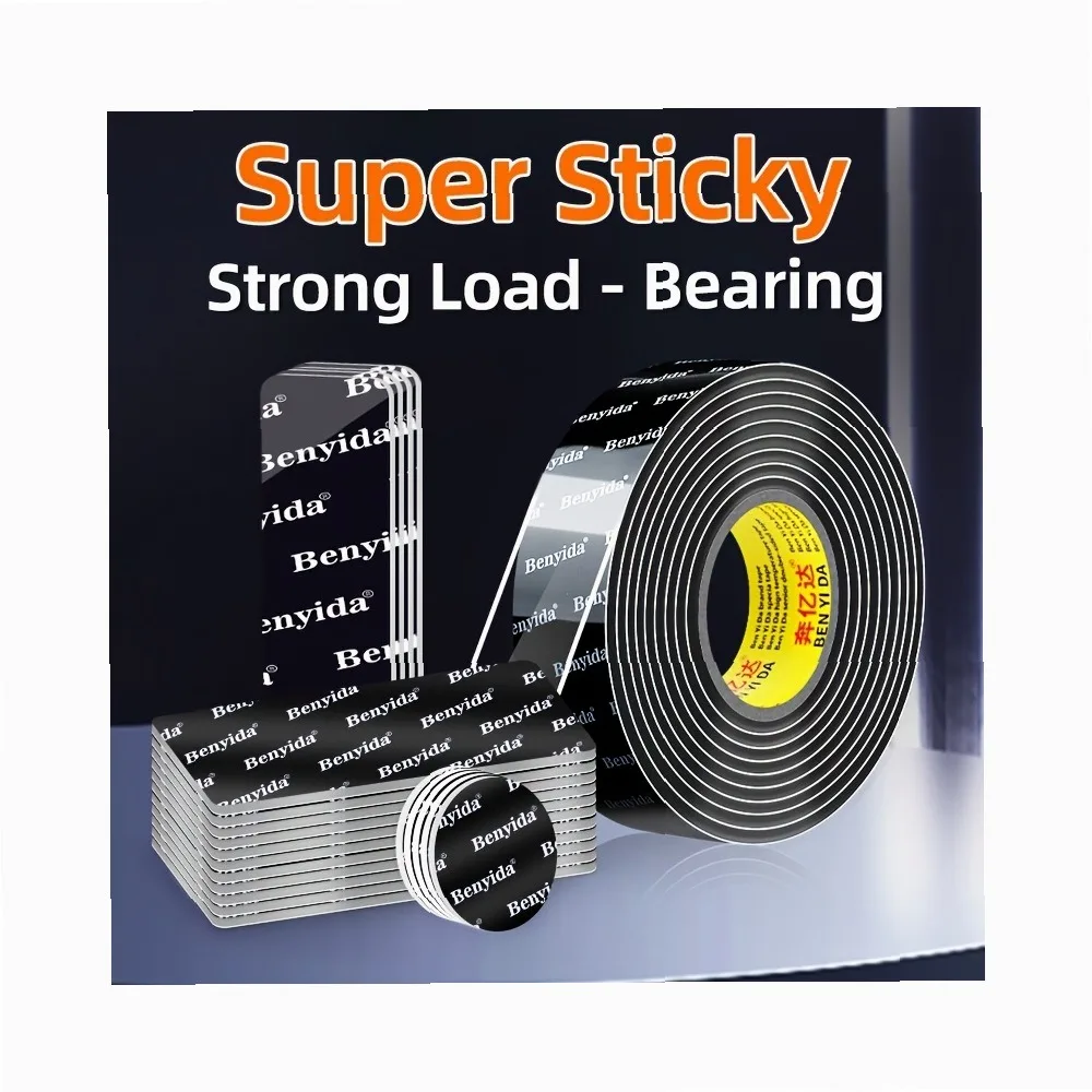 Nano Double-Sided Tape Super Strong Adhesive Heavy Duty Mounting Tape Invisible No Trace Wall Sticky Tape for Car Home