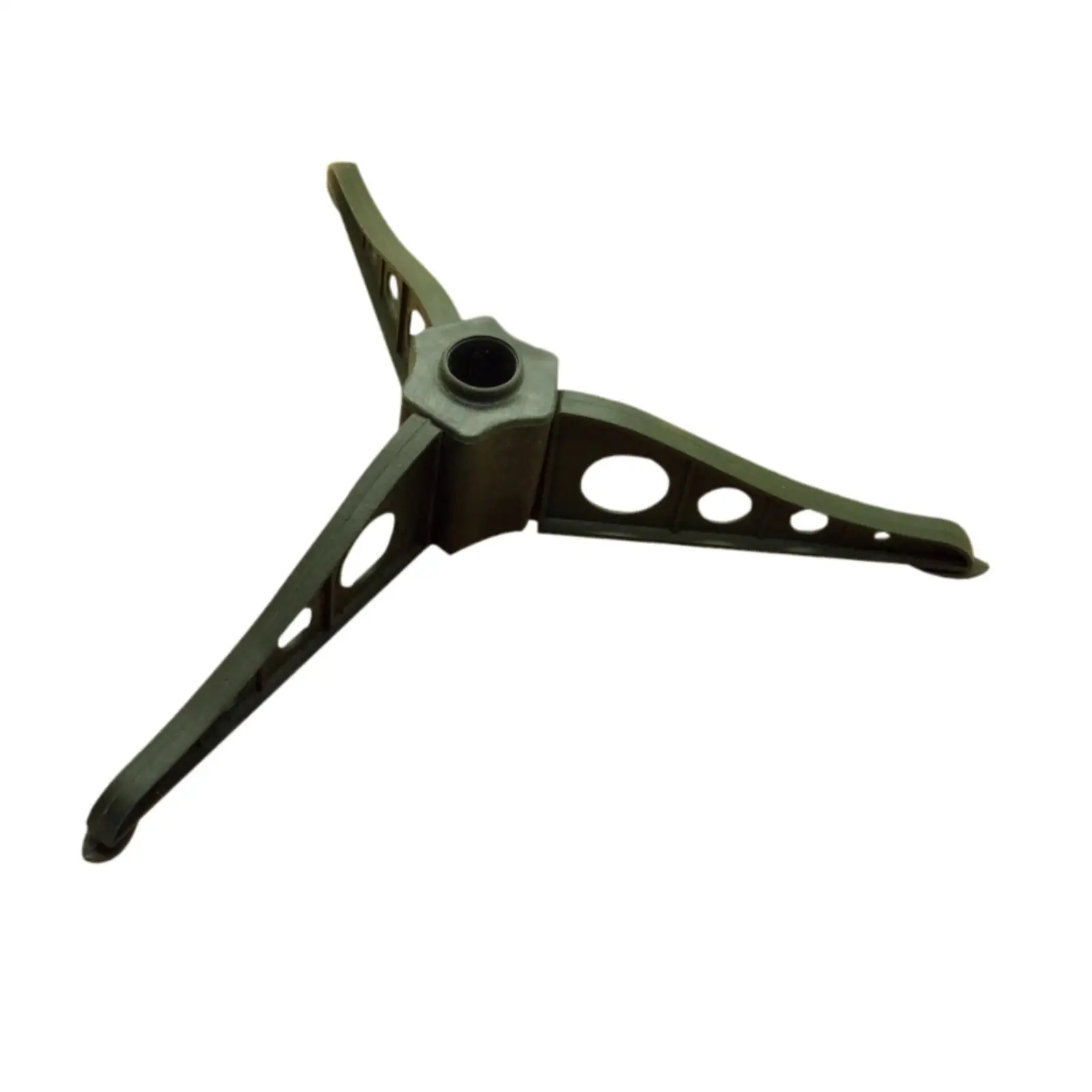Base per albero di Natale Design stabile a tre gambe Supporto per albero di Natale di facile montaggio