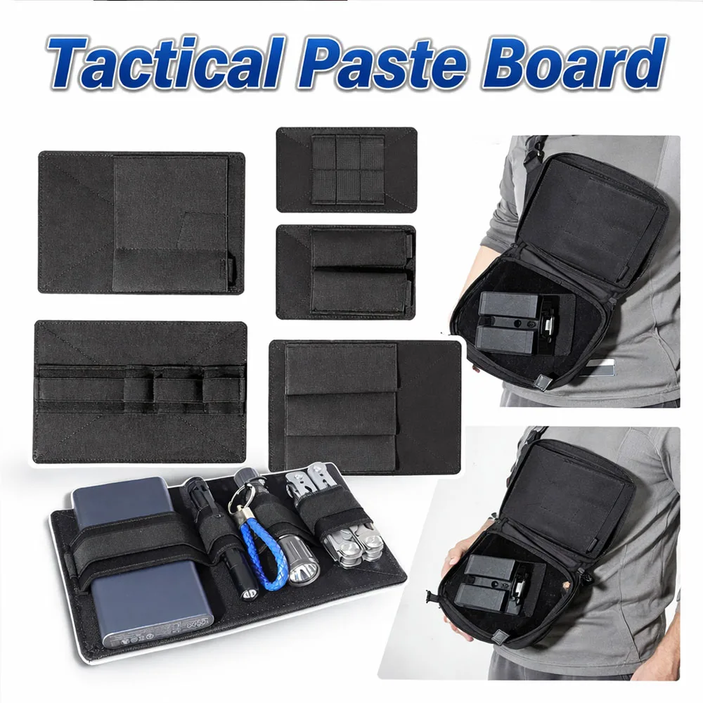 

Tactical Multi-Functional Sling Bag Waterproof Modular MOLLE Shoulder Backpack With Quick Release Hook Loop Adapter Panel