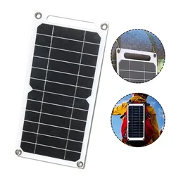 10W 5V Flexible Solar Panels For Mobile Phone Chargers Outdoor Solar Kits Solar Panel Charger Output Lightweight Scratchproof