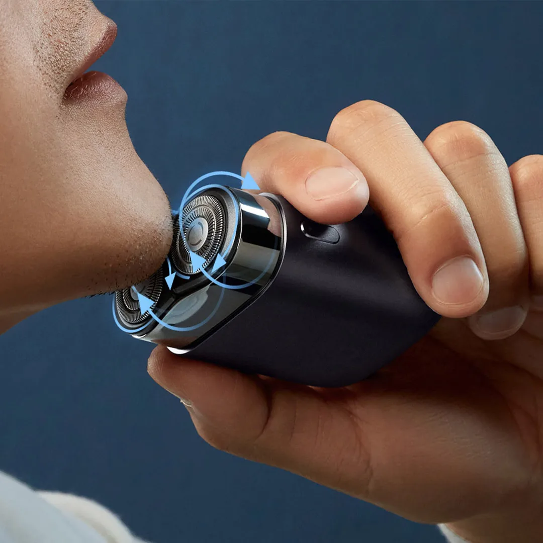 Xiaomi Mi Electric Shavers S600 Portable Razor Men Type-C Rechargeable Shaving Beard Machine Trimmer Dry Wet Shaving Washable