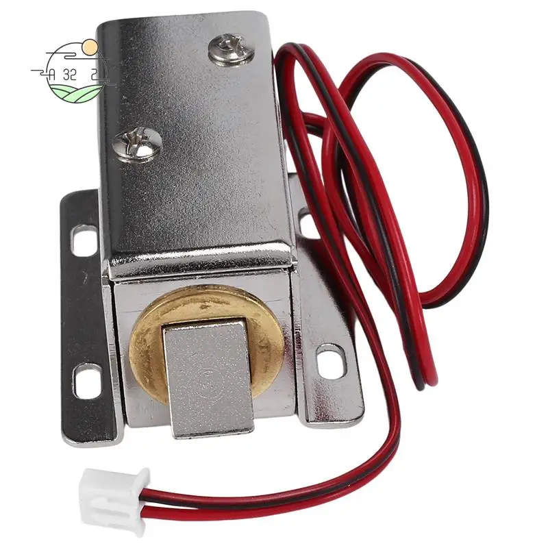 

A32Z-Mini Electromagnetic Lock DC 12V Electric Bolt Lock Small Electric Control Cabinet Door Lock