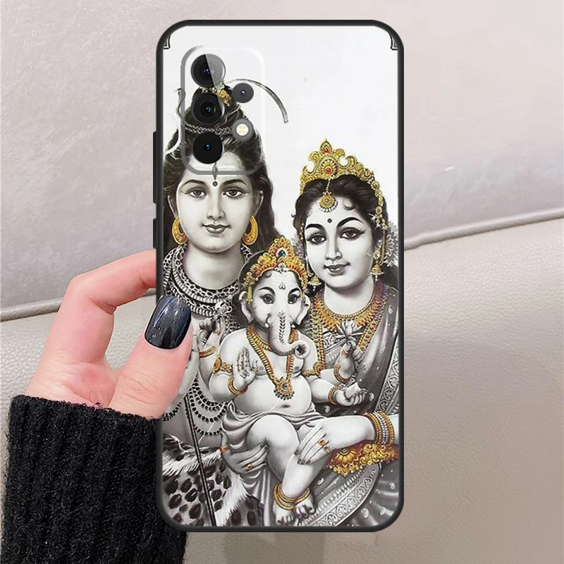 God Diety Hindu Ganesha Shiva custodia per telefono per Samsung A53 A33 A13 A52 A32 A22 A12 A50 A70 A51 A71 A14 A24 A34 A54 Cover