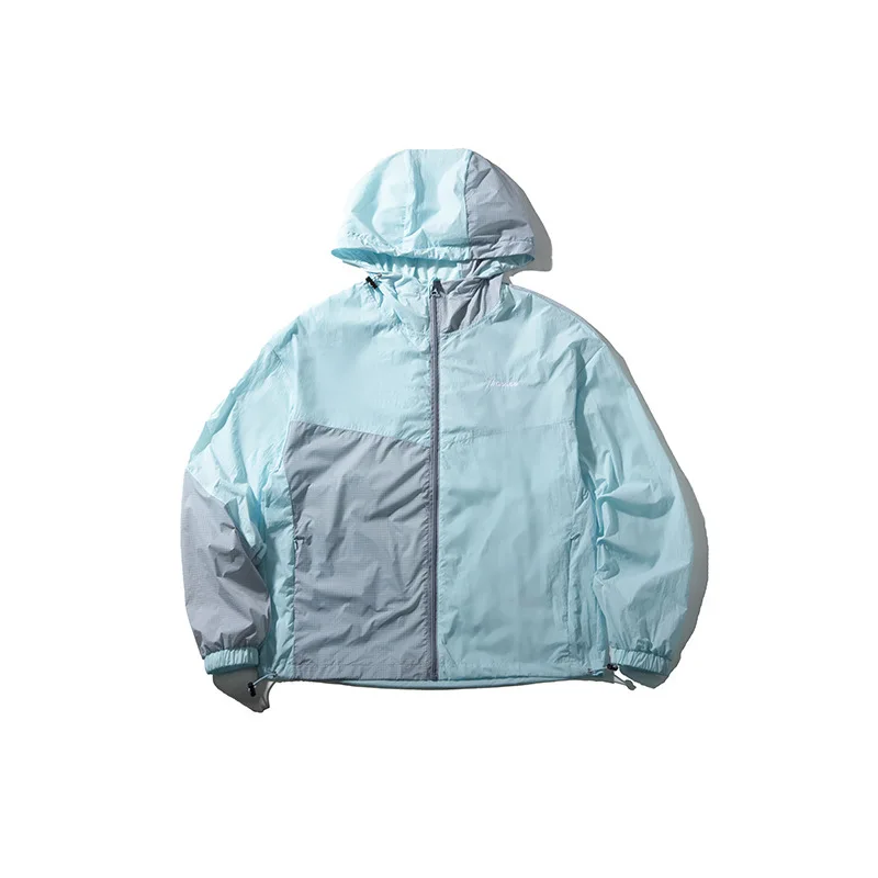 

Японские уличные мужские пальто Y2k, уличная одежда, цветная солнцезащитная куртка с капюшоном, весна 2021, новые модные повседневные мешковатые пальто для мужчин