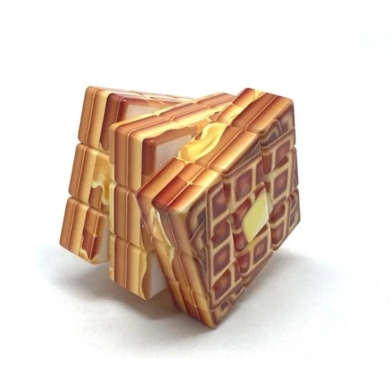 Adult's Puzzle 3x3 Cube Yummy Waffle 3x3x3 Cube Hungry Collection cubo magico giocattolo educativo per bambini