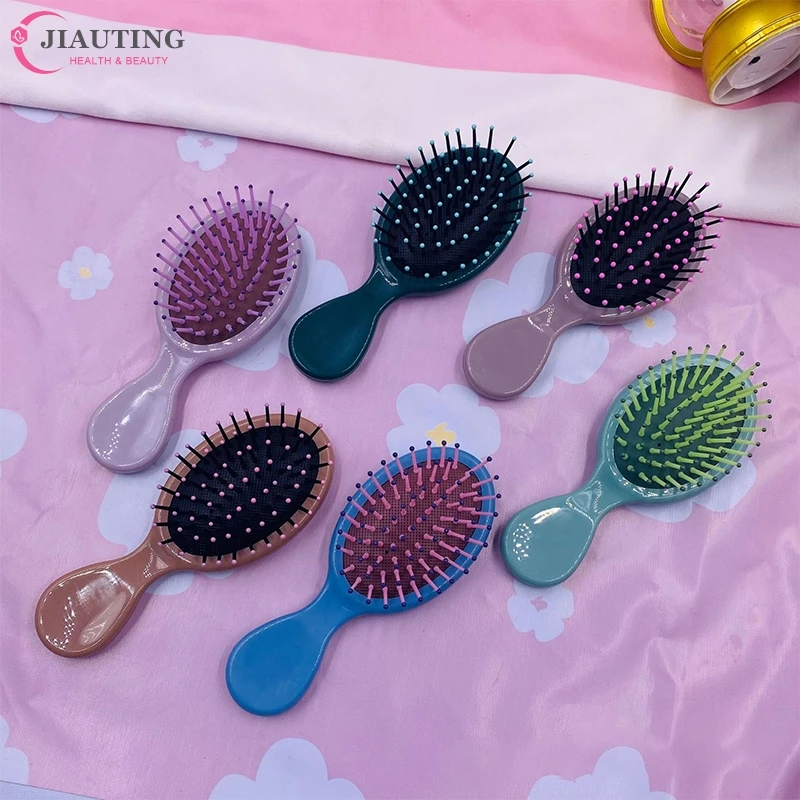 1PCS New Mini Portable Head Scalp Massage Air Cushion Comb Hairdressing Straight Curly Hair Comb Women Hair Brush Styling Tool