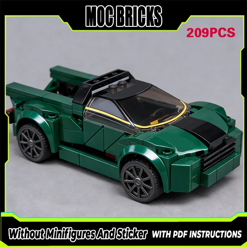 

Speed Racing Car Model MOC Building Bricks Sport Pickup Truck Modular Technology Gifts Holiday Assemble Children Toys Suit