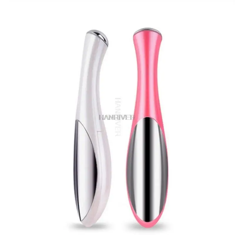 1pcs Mini Electric Vibration Eye Face Massager Anti-Ageing Wrinkle Dark Circle Pen Removal Rejuvenation Beauty Care Portable Pen