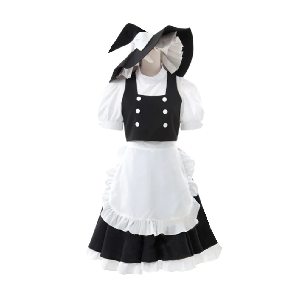 

New Touhou Kirisame Marisa Dress Cosplay Costumes