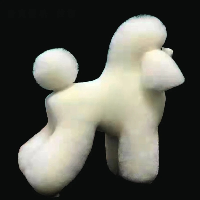 Poodle Skeleton, Realistic Synthetic Fur, Pet Grooming, Synthetic Fur, Practice Fur, Teddy Bear Dog Model