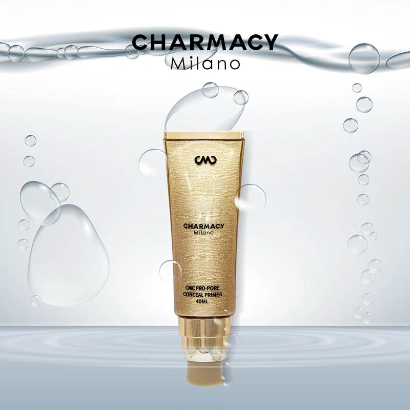 Charmacy 40ml hidratante maquiagem primer suave invisível transparente óleo-controle base gel proteger bochecha maquiagem cosméticos feminino