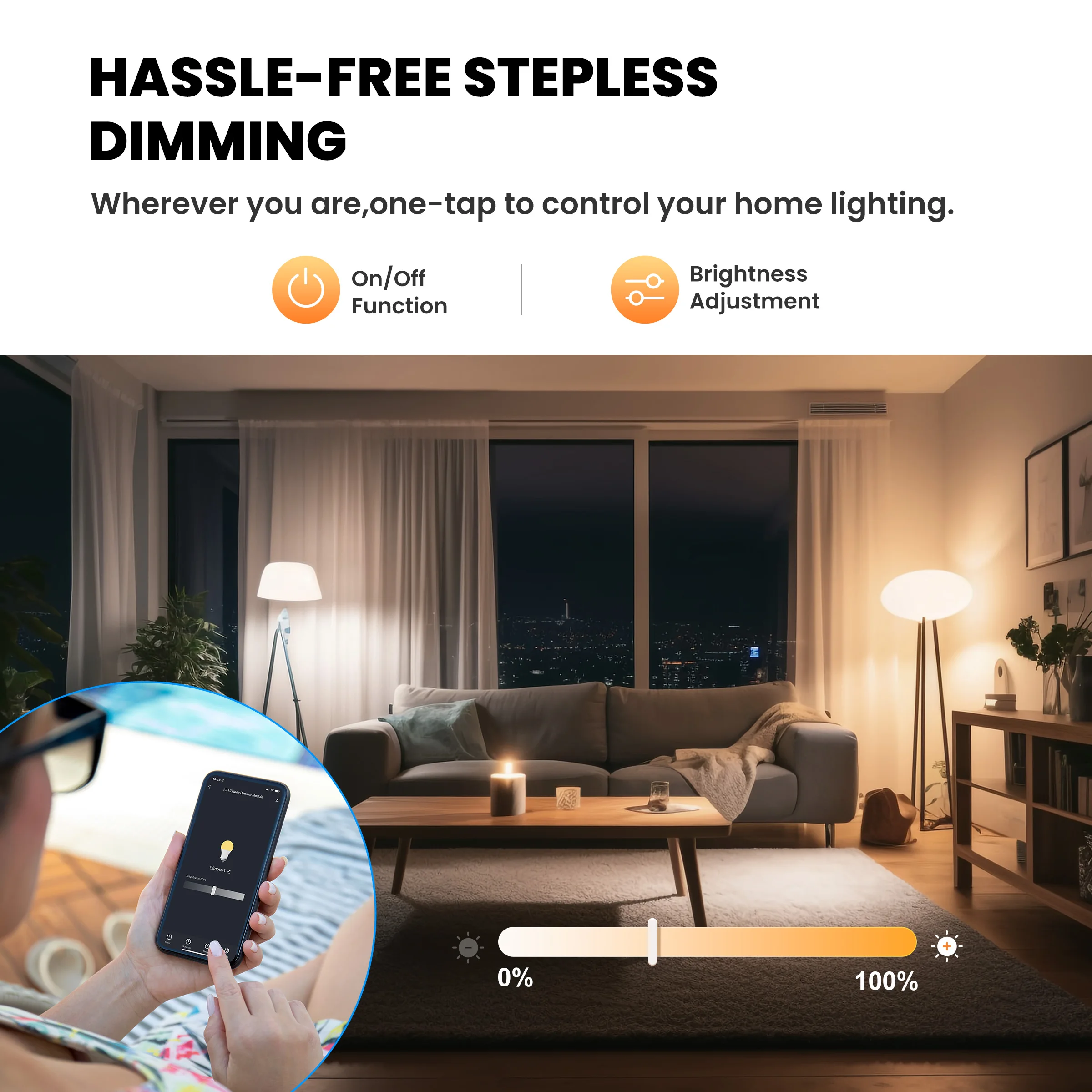 GIRIER Tuya ZigBee inteligentny ściemniacz Moudle WiFi ściemnialny przełącznik obsługuje sterowanie dwukierunkowe współpracuje z Alexa Google Home Assistant