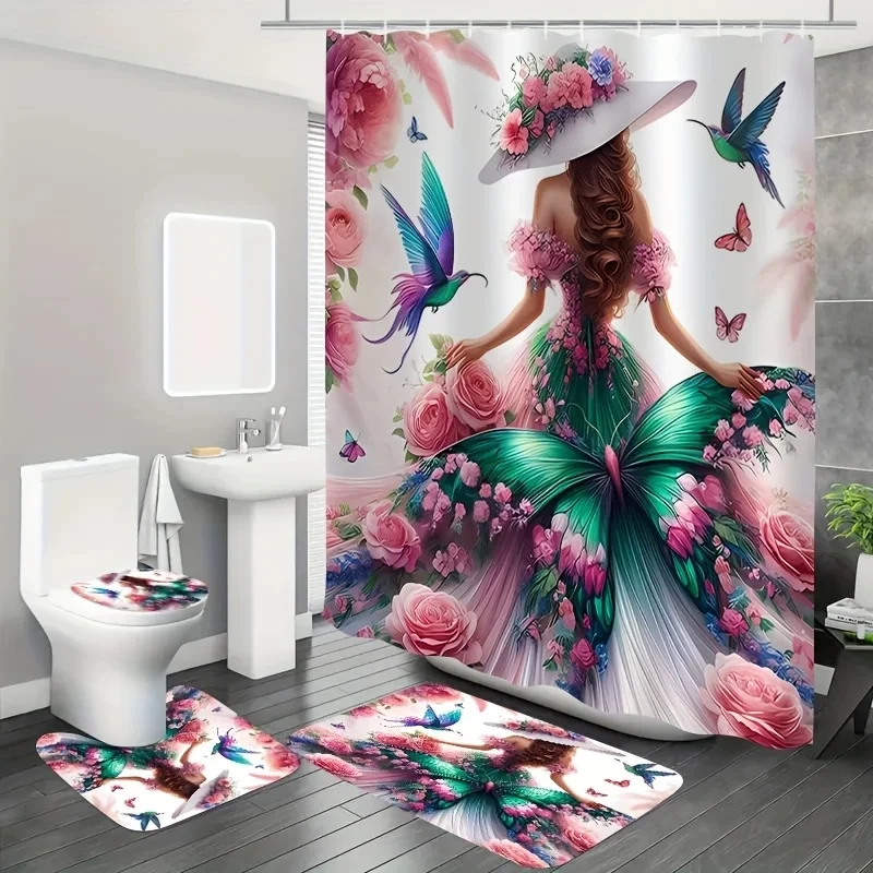 4Pcs, Flower Dress … - image