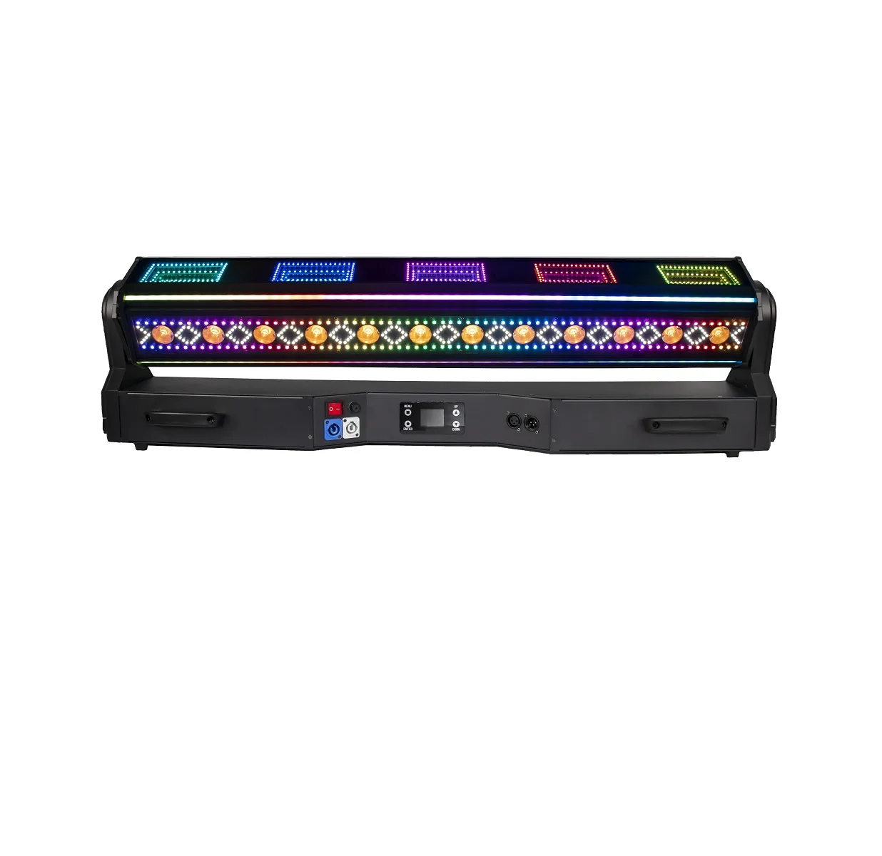 800W Multi-Effect Moving Head Stage Light DMX RDM Infinite Rotation RGB Beam Strobe Retro Dyeing LED Disco Party DJ Club Clamp