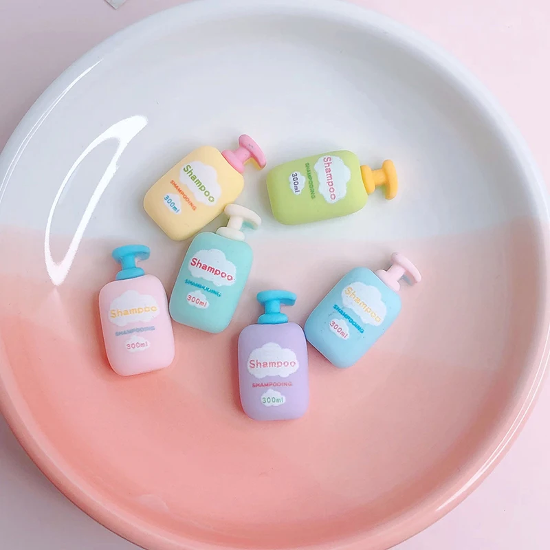 10Pcs/Set 1:12 Dollhouse Miniatures Supplies Shampoo Shower Gel Body Wash Dolls Bathroom Home Furniture Decor Pretend Play Toys