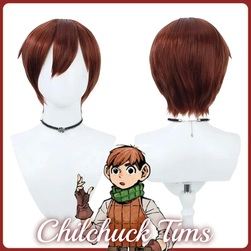 EE01 أنيمي لذيذ في الزنزانة شعر مستعار تأثيري Laios Touden Chilchuck Tims Falin Touden Rinsha Fana فقط شعر مستعار أنيمي شعر مستعار تأثيري Io0!