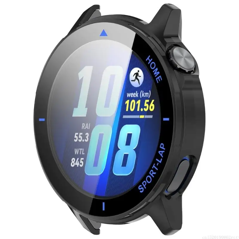 

D5BB Shockproof Hard Case For Runner 2 Sports Smartwatch Full Protections Design Lightweight And Scratch Resistant