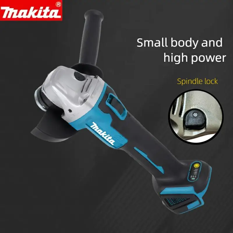 Makita DGA504 18 V 6,0 Ah 125 mm bürstenlose Lithiumbatterie Mehrzweck-Winkelschleifer-Bare-Maschine