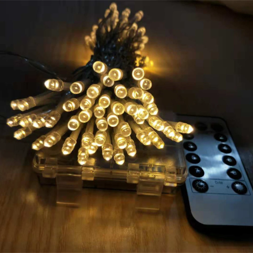 Holiday String Light 5M/10M/20M USB/Battery Powered with Remote 8 Modes Indoor Festival Decoration KTV,Bar,Party,Wedding